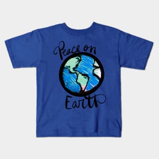 Peace on Earth Kids T-Shirt